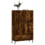 Hoher Schrank aus geräucherter Eichen-Ingenieurholz 69,5x31x115 cm. von , Sideboards - Ref: Foro24-828249, Preis: 79,34 €, Ra...