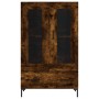 Hoher Schrank aus geräucherter Eichen-Ingenieurholz 69,5x31x115 cm. von , Sideboards - Ref: Foro24-828305, Preis: 90,99 €, Ra...