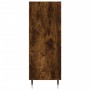 Engineered wood smoked oak bookshelf 69.5x32.5x90 cm by , Bookcases and shelves - Ref: Foro24-828345, Price: 55,47 €, Discoun...