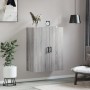 Armario de pared gris Sonoma 69,5x34x90 cm de , Aparadores - Ref: Foro24-828434, Precio: 73,46 €, Descuento: %