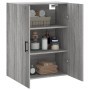 Armario de pared gris Sonoma 69,5x34x90 cm de , Aparadores - Ref: Foro24-828434, Precio: 73,46 €, Descuento: %
