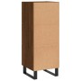 Engineered wood brown oak sideboard 34.5x34x90 cm by , Sideboards - Ref: Foro24-828635, Price: 78,57 €, Discount: %