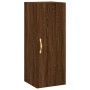 Armario de pared marrón roble 34,5x34x90 cm de , Aparadores - Ref: Foro24-828843, Precio: 47,66 €, Descuento: %