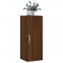 Armario de pared marrón roble 34,5x34x90 cm de , Aparadores - Ref: Foro24-828843, Precio: 47,66 €, Descuento: %