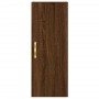 Armario de pared marrón roble 34,5x34x90 cm de , Aparadores - Ref: Foro24-828843, Precio: 47,66 €, Descuento: %