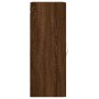 Armario de pared marrón roble 34,5x34x90 cm de , Aparadores - Ref: Foro24-828843, Precio: 47,66 €, Descuento: %