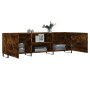 TV-Möbel aus braunem Eichenfurnierholz, 150x30x50 cm. von , TV-Möbel - Ref: Foro24-829123, Preis: 115,82 €, Rabatt: %