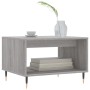 Engineered wood Sonoma gray coffee table 60x50x40 cm by , Coffee table - Ref: Foro24-829250, Price: 44,52 €, Discount: %