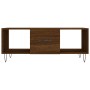 Oak brown plywood coffee table 102x50x40 cm by , Coffee table - Ref: Foro24-829299, Price: 65,00 €, Discount: %
