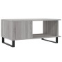 Mesa de centro madera contrachapada gris Sonoma 90x50x40 cm de , Mesas de centro - Ref: Foro24-829514, Precio: 68,28 €, Descu...