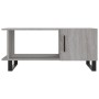 Mesa de centro madera contrachapada gris Sonoma 90x50x40 cm de , Mesas de centro - Ref: Foro24-829514, Precio: 68,28 €, Descu...
