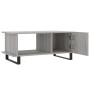 Mesa de centro madera contrachapada gris Sonoma 90x50x40 cm de , Mesas de centro - Ref: Foro24-829514, Precio: 68,28 €, Descu...