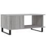 Mesa de centro madera contrachapada gris Sonoma 90x50x40 cm de , Mesas de centro - Ref: Foro24-829514, Precio: 68,28 €, Descu...