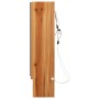 Badezimmermöbel mit LED-Spiegel MDF Eiche 80x15x60 cm von vidaXL, Badezimmerwaschtische - Ref: Foro24-323606, Preis: 169,10 €...