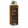 Ingenieurholzschuhregal, geräucherter Eichenholz, 30x35x105 cm. von , Schränke und Lagerung - Ref: Foro24-829673, Preis: 44,0...