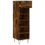 Ingenieurholzschuhregal, geräucherter Eichenholz, 30x35x105 cm. von , Schränke und Lagerung - Ref: Foro24-829673, Preis: 44,0...