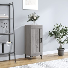 Ingenieurholz-Sideboard in Sonoma-Grau 34,5x34x90 cm von , Sideboards - Ref: Foro24-830450, Preis: 68,50 €, Rabatt: %