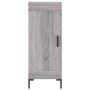 Engineered wood gray Sonoma sideboard 34.5x34x90 cm by , Sideboards - Ref: Foro24-830450, Price: 68,50 €, Discount: %