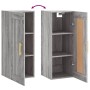 Wandschrank aus Sonoma-Eichenholzoptik 34,5x34x90 cm von , Sideboards - Ref: Foro24-830490, Preis: 50,00 €, Rabatt: %