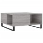 Mesa de centro madera contrachapada gris Sonoma 80x80x36,5 cm de , Mesas de centro - Ref: Foro24-830794, Precio: 85,99 €, Des...