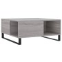 Mesa de centro madera contrachapada gris Sonoma 80x80x36,5 cm de , Mesas de centro - Ref: Foro24-830794, Precio: 85,99 €, Des...