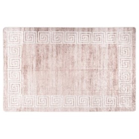 Washable non-slip beige rug 80x150 cm by , Rugs - Ref: Foro24-337940, Price: 32,52 €, Discount: %