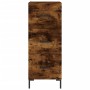 Engineered wood smoked oak sideboard 34.5x34x90 cm by , Sideboards - Ref: Foro24-828609, Price: 75,75 €, Discount: %