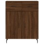 Ingenieurholz-Sideboard in Eichenbraun 69,5x34x90 cm von , Sideboards - Ref: Foro24-828003, Preis: 116,95 €, Rabatt: %