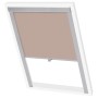 Roll-up blackout blind in beige color PK06 by , Blinds and blinds - Ref: Foro24-133487, Price: 58,16 €, Discount: %