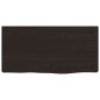 Wandregal aus dunkelbraun behandeltem Eichenholz 40x20x4 cm von , Regale und Regale - Ref: Foro24-363744, Preis: 13,66 €, Rab...