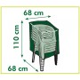 Natur Gartenmöbelbezug für Stühle 110x68x68 cm von , Abdeckungen für Gartenmöbel - Ref: Foro24-403688, Preis: 24,20 €, Rabatt: %