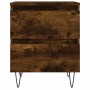 Nachttisch aus geräucherter Eichen-Ingenieurholz 40x35x50 cm. von , Nachttische - Ref: Foro24-826886, Preis: 43,57 €, Rabatt: %