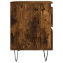Nachttisch aus geräucherter Eichen-Ingenieurholz 40x35x50 cm. von , Nachttische - Ref: Foro24-826886, Preis: 43,57 €, Rabatt: %