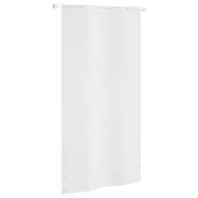 Balcony screen awning, white Oxford fabric, 120x240 cm. by , Umbrellas - Ref: Foro24-148495, Price: 35,13 €, Discount: %