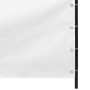 Balkon-Sonnensegel aus weißem Oxford-Stoff, 120x240 cm. von , Sonnenschirme - Ref: Foro24-148495, Preis: 35,13 €, Rabatt: %