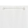 Balkon-Sonnensegel aus weißem Oxford-Stoff, 120x240 cm. von , Sonnenschirme - Ref: Foro24-148495, Preis: 35,13 €, Rabatt: %