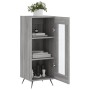 Ingenieurholz-Sideboard in Sonoma-Grau 34,5x34x90 cm von , Sideboards - Ref: Foro24-828770, Preis: 43,73 €, Rabatt: %