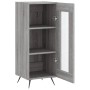 Ingenieurholz-Sideboard in Sonoma-Grau 34,5x34x90 cm von , Sideboards - Ref: Foro24-828770, Preis: 43,73 €, Rabatt: %