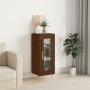 Ingenieurholz-Sideboard in Eichenbraun 34,5x34x90 cm von , Sideboards - Ref: Foro24-828787, Preis: 56,17 €, Rabatt: %