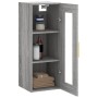 Armario de pared gris Sonoma 34,5x34x90 cm de , Aparadores - Ref: Foro24-828906, Precio: 52,33 €, Descuento: %