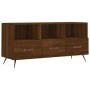 TV-Möbel aus braunem Eichenfurnierholz, 102x36x50 cm. von , TV-Möbel - Ref: Foro24-829011, Preis: 56,05 €, Rabatt: %