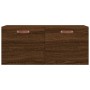 Wandschrank aus braunem Eichenholz 80x36,5x35 cm. von , Schließfächer und Lagerschränke - Ref: Foro24-830059, Preis: 32,80 €,...