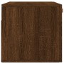 Wandschrank aus braunem Eichenholz 80x36,5x35 cm. von , Schließfächer und Lagerschränke - Ref: Foro24-830059, Preis: 32,80 €,...