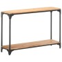 Solid acacia wood console table 110x30x75 cm by , Side tables - Ref: Foro24-320261, Price: 128,80 €, Discount: %