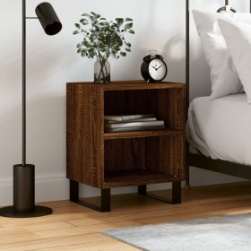 Nachttisch aus Eichen-Ingenieurholz, braun, 40x30x50 cm. von , Nachttische - Ref: Foro24-826810, Preis: 38,82 €, Rabatt: %