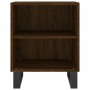 Engineered wood brown oak bedside table 40x30x50 cm by , Nightstands - Ref: Foro24-826810, Price: 38,82 €, Discount: %
