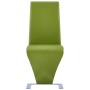 Esstischstühle im Zickzack-Design, 2 Stück, aus grünem Kunstleder. von , Essstühle - Ref: Foro24-281898, Preis: 226,98 €, Rab...