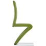 Zigzag-shaped dining chairs 2 units synthetic leather green by , dining chairs - Ref: Foro24-281898, Price: 226,88 €, Discoun...
