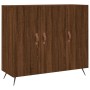 Ingenieurholz-Sideboard in Eichenbraun 90x34x80 cm von , Sideboards - Ref: Foro24-828083, Preis: 84,35 €, Rabatt: %