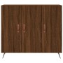 Ingenieurholz-Sideboard in Eichenbraun 90x34x80 cm von , Sideboards - Ref: Foro24-828083, Preis: 84,35 €, Rabatt: %